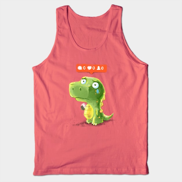 I DINO Have Any Friends Tank Top by AlbertoArni